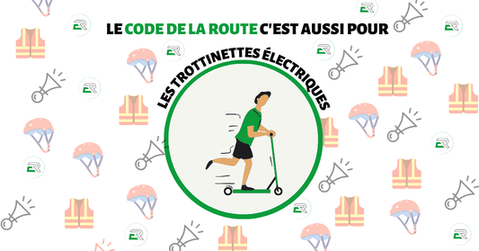 Le code de la route , réglementation trottinettes électriques