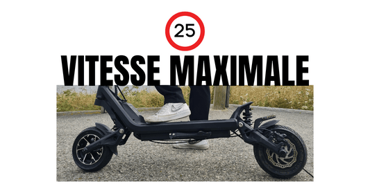 Quelle est la vitesse maximale autorisée en trottinette électrique ?