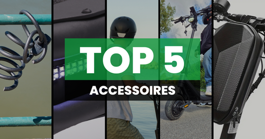 Top 5 des accessoires indispensables pour votre trottinette électrique