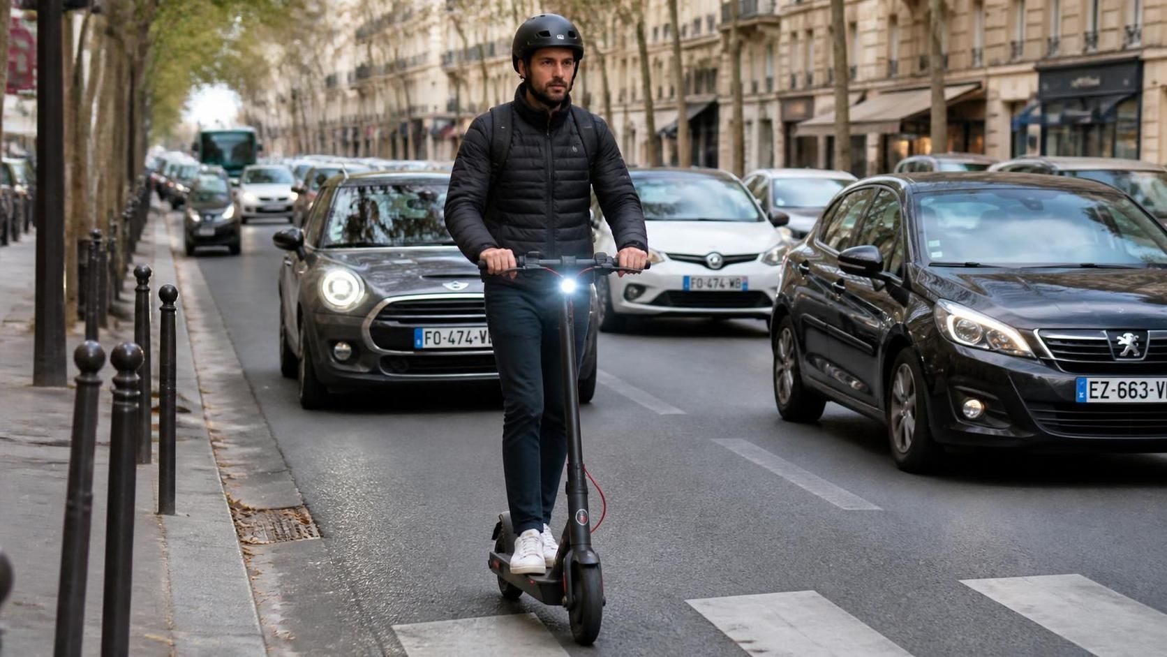 assurez votre trottinette électrique limitée à 25 km/h et profitez de vos déplacements en toute sérénité grâce à une protection adaptée et complète.