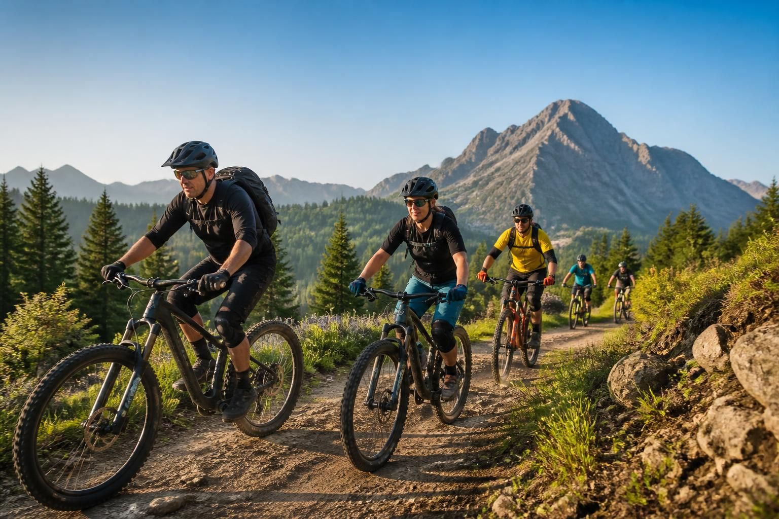 rejoignez notre aventure cycliste et participez à une randonnée vtt organisée inoubliable. découvrez des parcours excitants, vivez des moments forts en pleine nature et partagez votre passion du vélo tout-terrain.