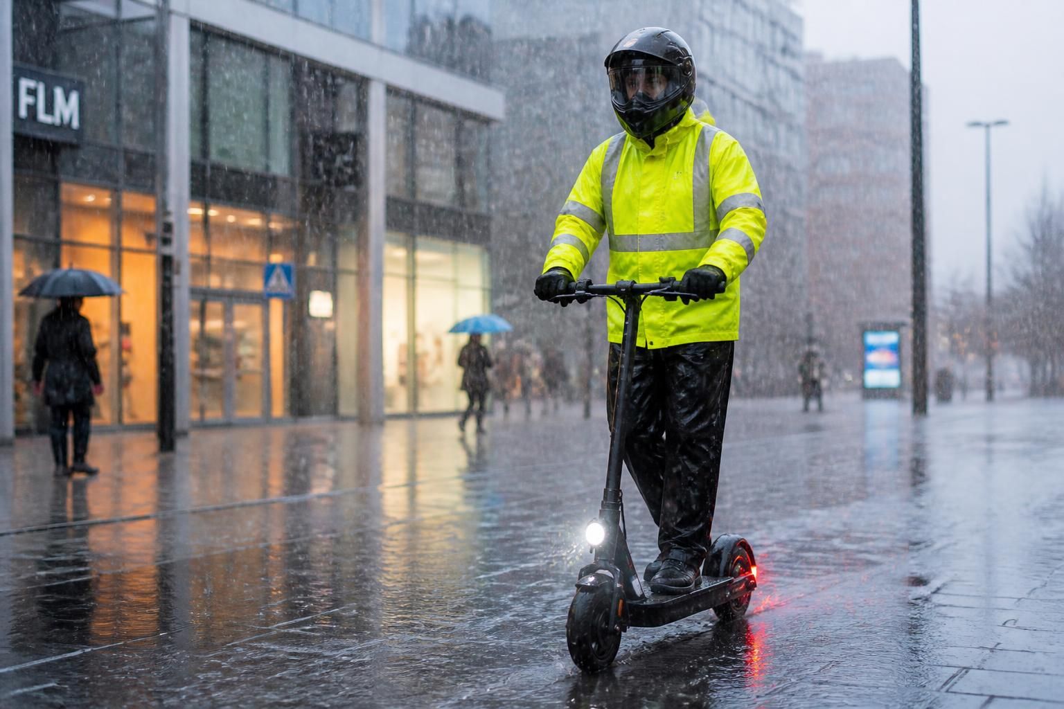 découvrez les précautions essentielles pour utiliser votre trottinette électrique sous la pluie en toute sécurité et éviter les risques d'accident.