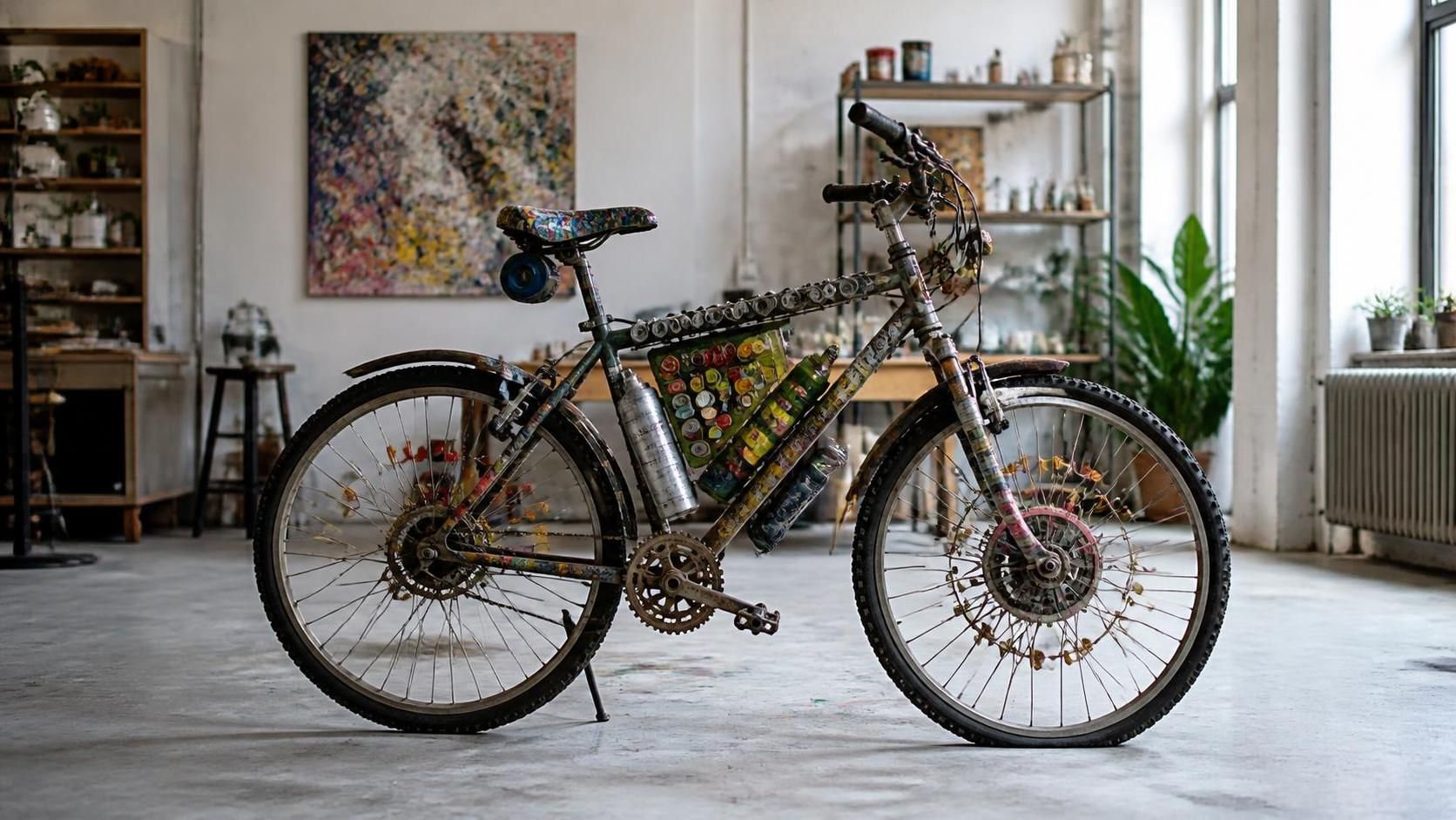 découvrez bicycl'art, où la passion du vélo se mêle à l'expression artistique pour une expérience unique alliant mouvement et créativité.