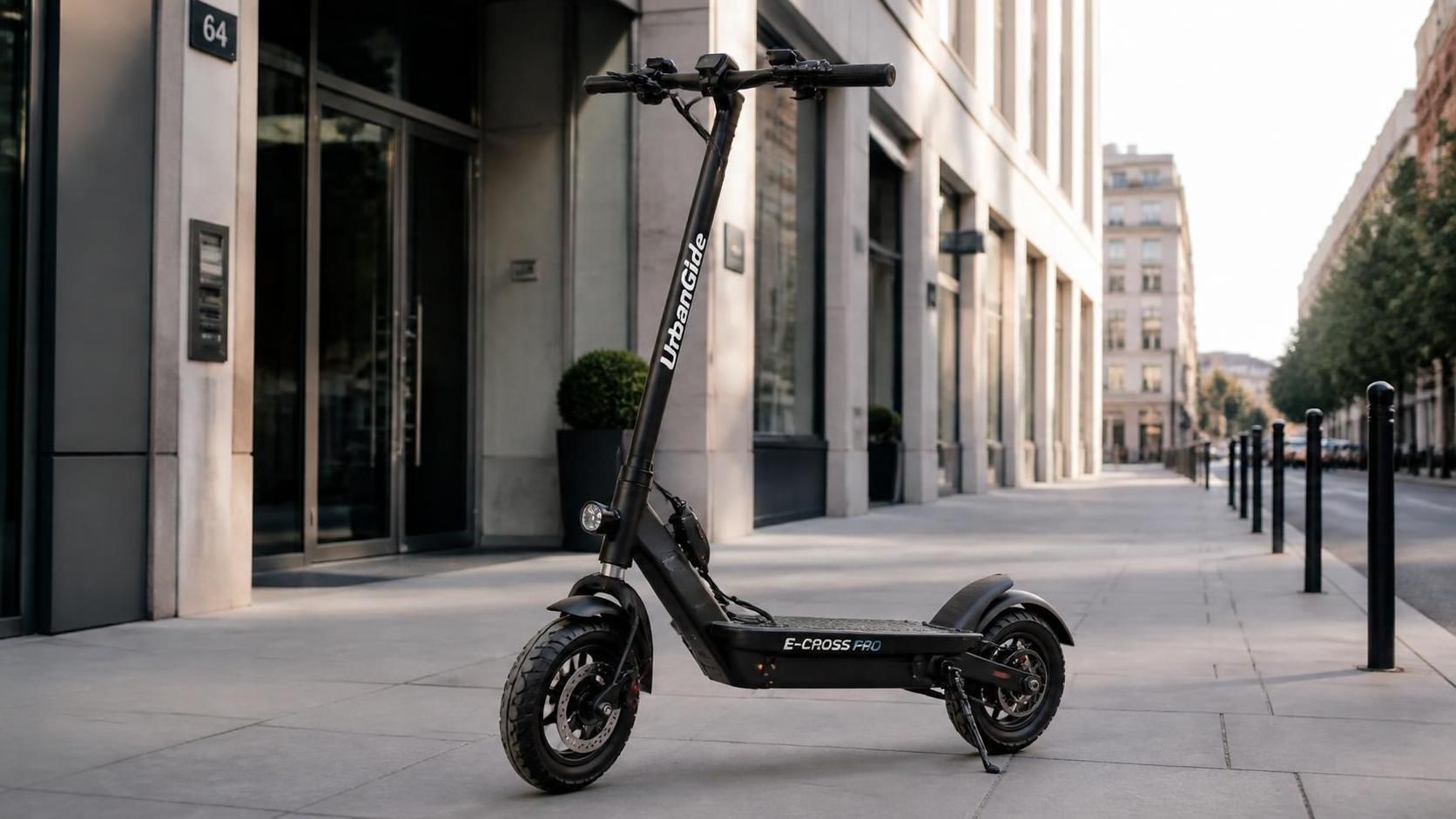 explorez la trottinette électrique urbanglide e-cross pro, alliant performance exceptionnelle et design moderne pour des déplacements urbains stylés et efficaces.