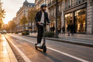 E-road : L&rsquo;aventure urbaine en trottinette électrique
