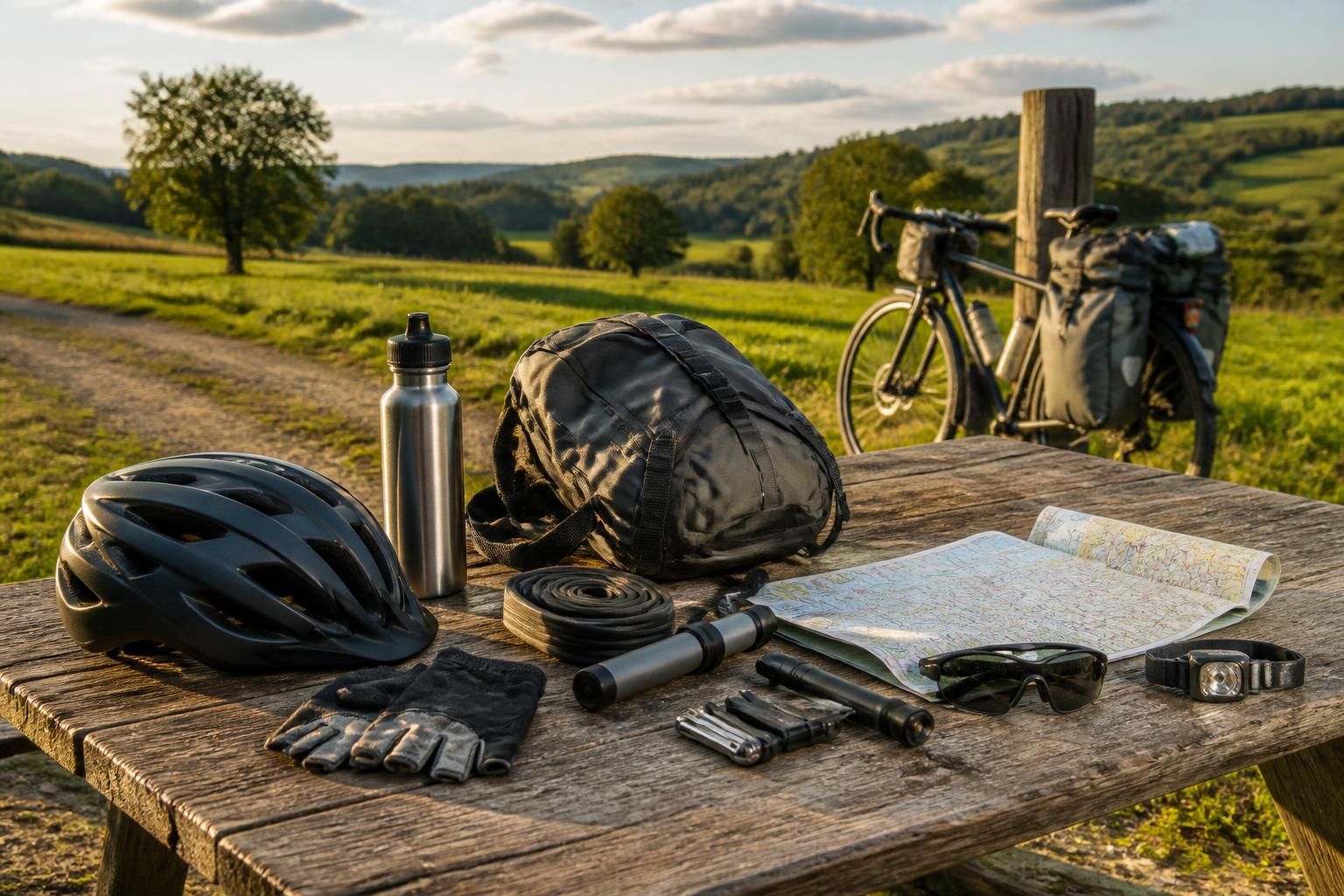découvrez les accessoires indispensables pour réussir votre aventure en cyclotourisme. guide complet pour bien préparer vos sorties à vélo avec tout l'équipement nécessaire.