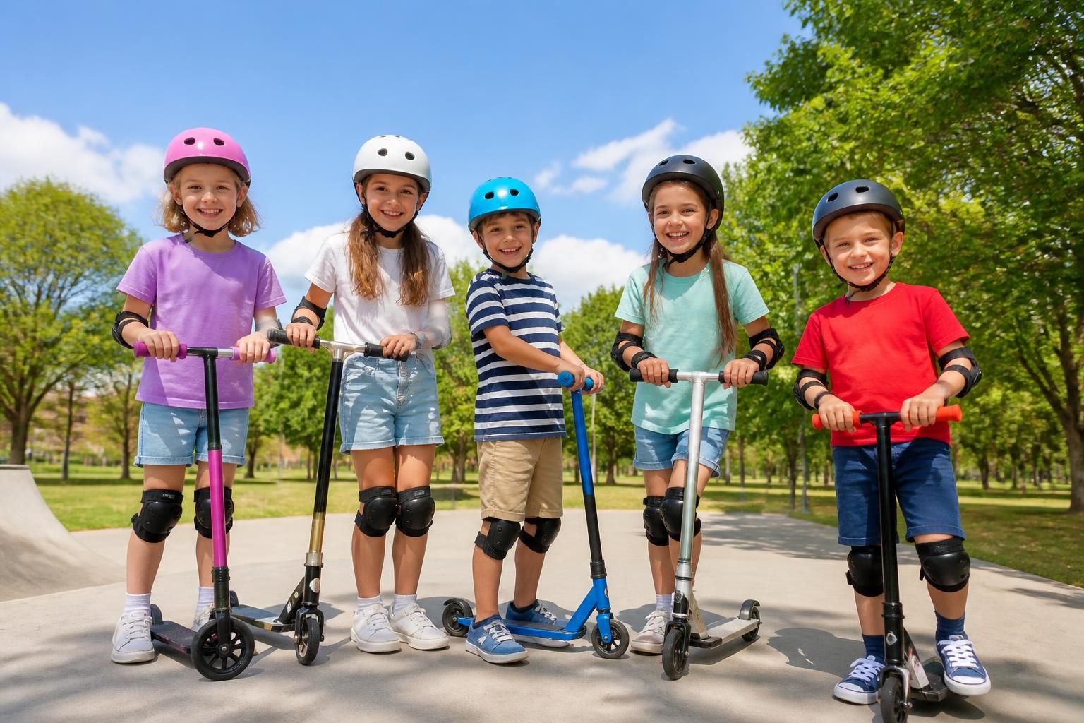 découvrez notre guide complet pour choisir les trottinettes idéales pour les enfants de 6 à 12 ans, alliant sécurité, confort et plaisir de glisse.