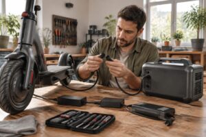 Solutions ingénieuses pour recharger une trottinette électrique sans chargeur officiel