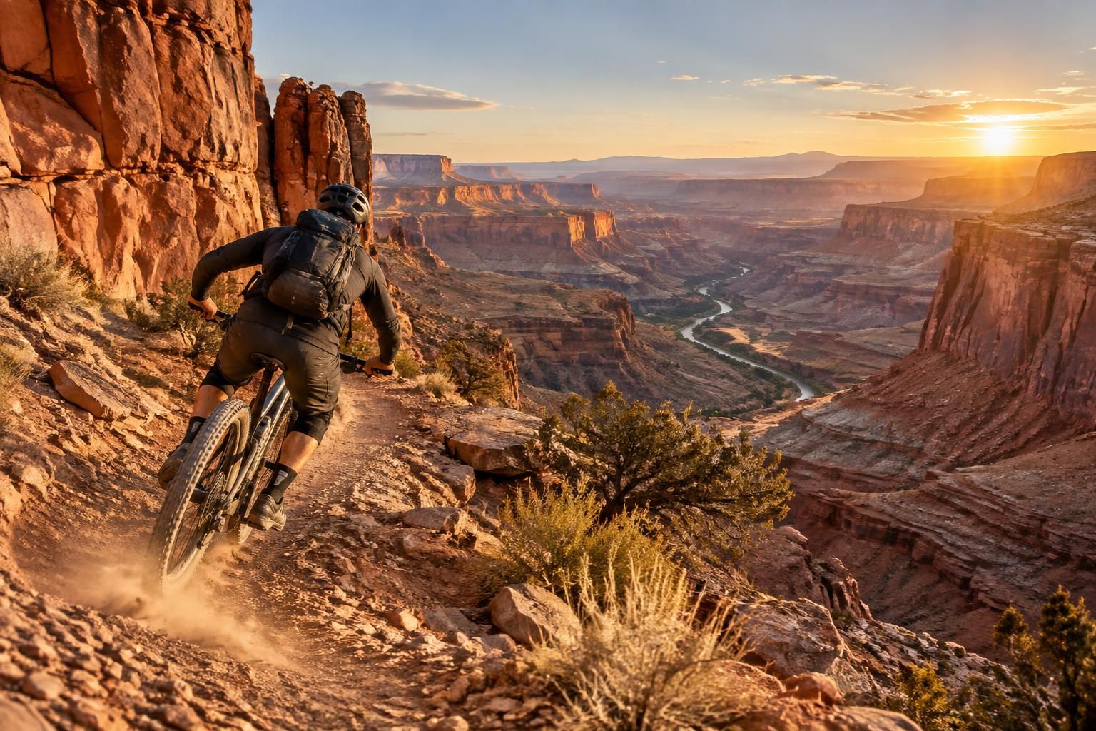 partez à l’aventure en vtt et découvrez les paysages spectaculaires des canyons, entre sentiers sauvages, panoramas grandioses et sensations fortes.