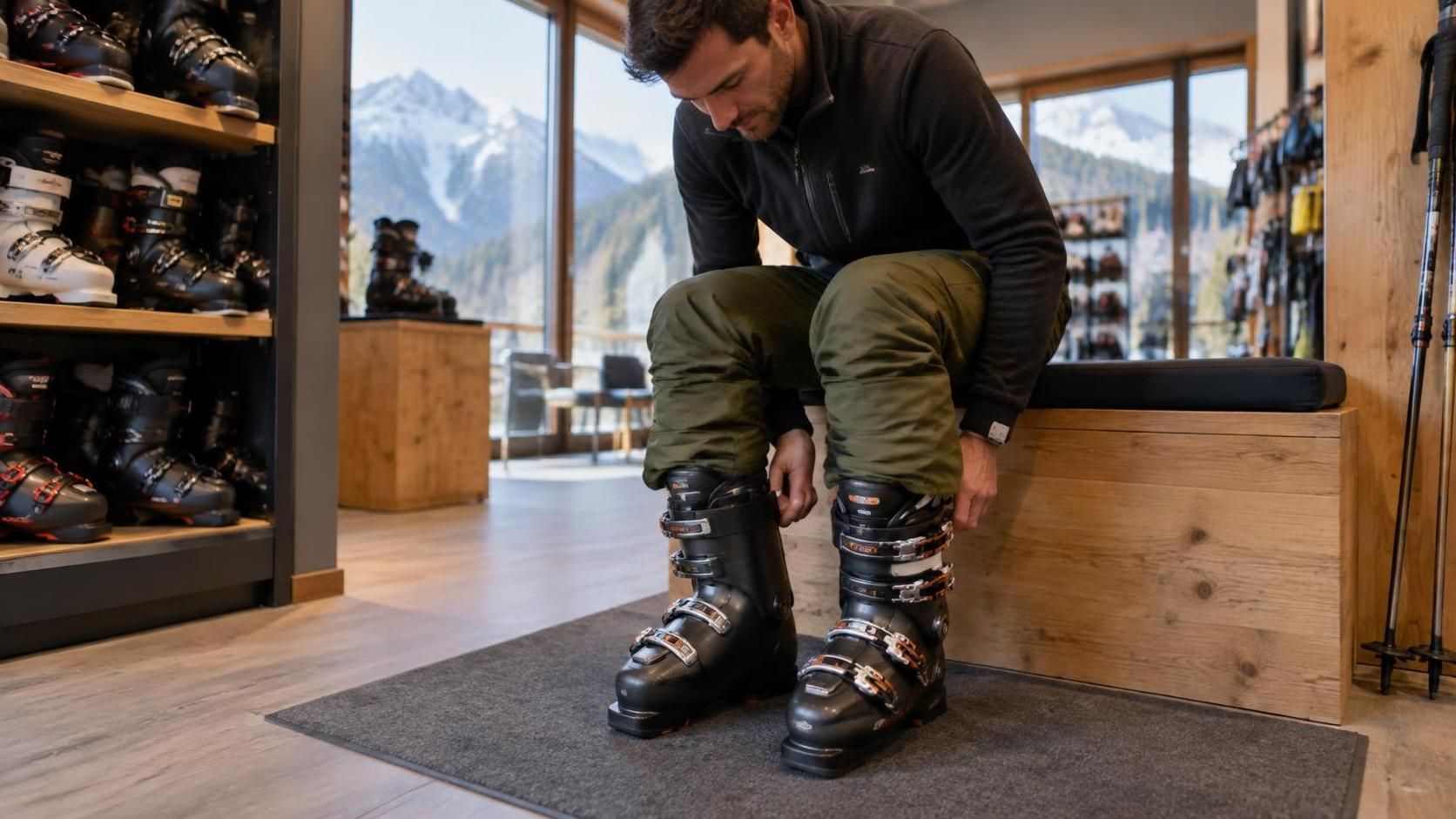 découvrez nos chaussures de ski pour homme : confort, maintien et performance pour profiter pleinement des pistes, quelles que soient vos ambitions.
