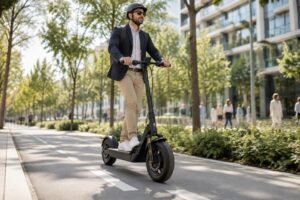 Découvrez la trottinette électrique à grande roue : confort et performance pour vos déplacements urbains