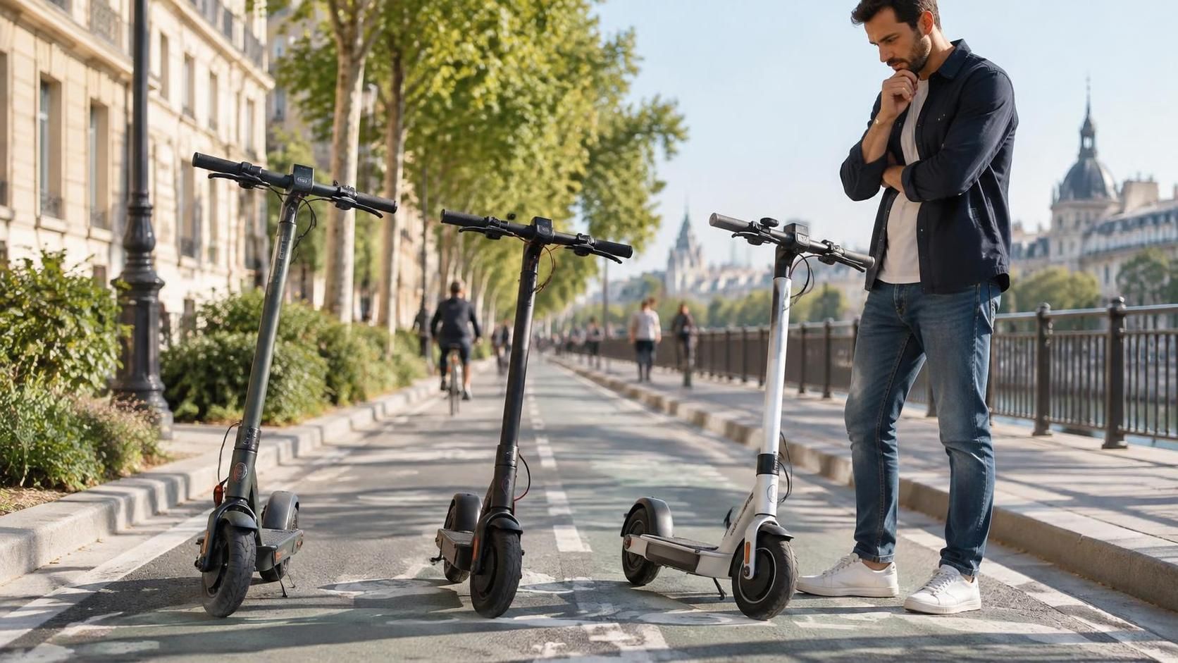 explorez la gamme de trottinettes decathlon : des modèles performants et confortables pour profiter de chaque trajet, en ville comme en loisir.
